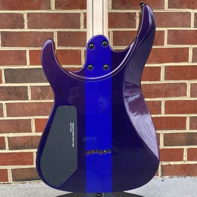 Caparison Dellinger II FX Prominence MF, Trans Spectrum Blue, Caparison Gig Bag image 6