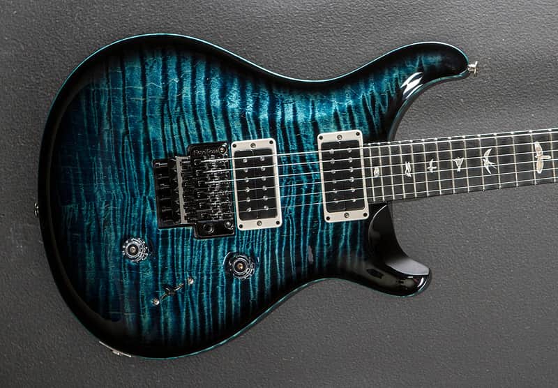 Paul Reed Smith Custom 24 "Floyd" 10 Top - Cobalt Smokeburst image 1