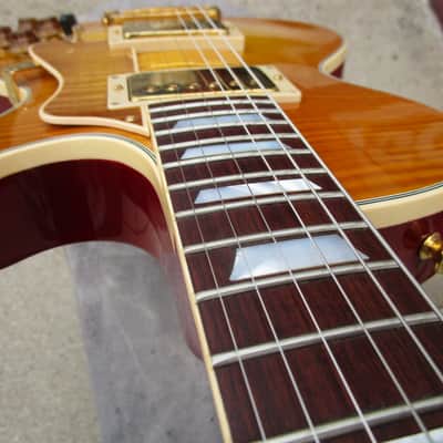 HERITAGE H-150-LE DELUXE 2003 LIMITED LES PAUL FLAMETOP 1 OWNER #201 of 500 NOS Mint Seth Lover Spec-Ordered image 6