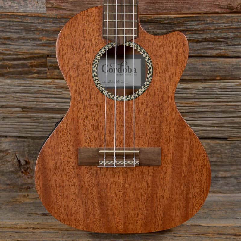 Cordoba 20TM-CE Tenor Cutaway Acoustic-Electric Ukulele | Reverb