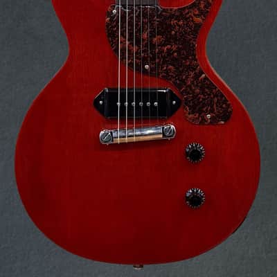 Gibson USA Les Paul Junior Double Cutaway - Vintage Cherry w/Tortoise Pickguard image 2