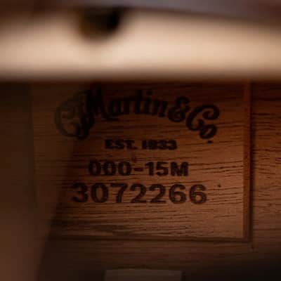 Martin 000-15M Acoustic Guitar with Gig Bag image 14