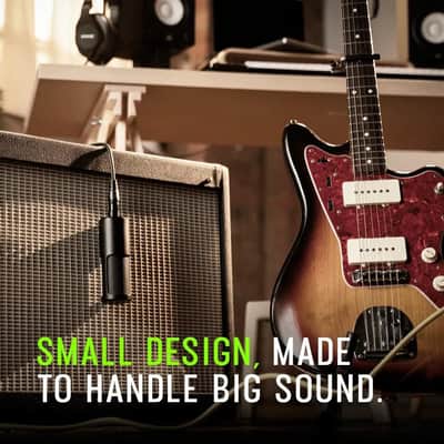 Mint Shure SM4-K Studio Condenser Microphone â€“ XLR Mic for Home Studio Recording, Vocals & Instruments with Mix-Ready Sound & All-Metal Construction, Black image 3