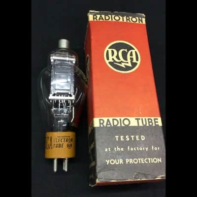 RCA Type 809 Amplifier HAM Radio Vintage VACUUM TUBE Tested STRONG U.9915 image 1