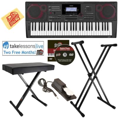Casio CT-X5000 61-Key Keyboard w/ Adjustable Stand
