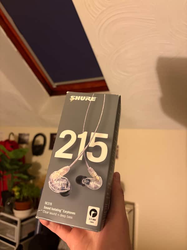 Shure SE215 PRO Wired In-Ear Monitors - 64" Cable 2022 - Present - Clear image 1
