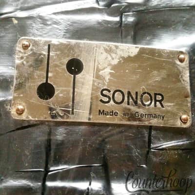 *Sonor 16x16" Floor Tom Drum Teardrop Phonic BDP Vintage 60s 6Ply Beech Champion image 5