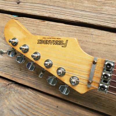 MIJ Fernandes Super Strat image 9