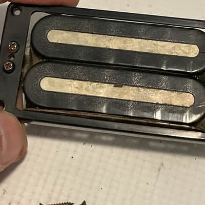 1980's Kramer Sustainer Schaller Made in Germany Black Neck Humbucker Guitar Pickup w/ Ring 6k image 3
