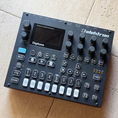 Elektron Digitone 8-Voice Digital Synthesizer 2017 - 2024 - Black image 1