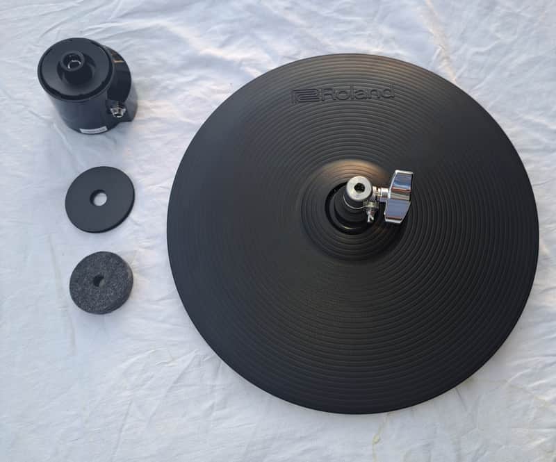 Roland VH-10 V-Hi-Hat 12" Cymbal Pad vdrums EXCELLENT image 1