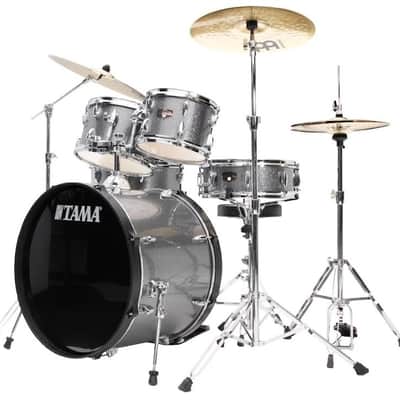 Tama 'Limited Edition' Imperialstar Drum Kit - Galaxy Silver image 3