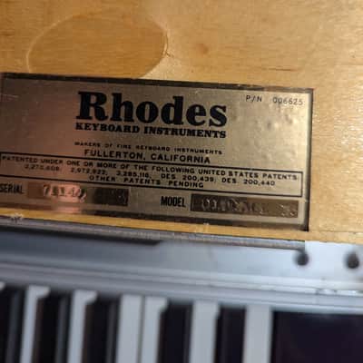 Fender Rhodes 1970s - Black image 15
