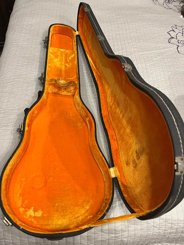 Gibson Les Paul Pre-70s - Hard shell, plush orange interior image 1