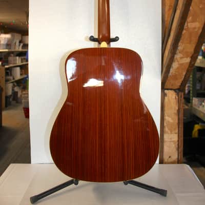 2006 Yamaha FG730S Solid Top Acoustic Guitar Natural With Hard Shell Case image 11