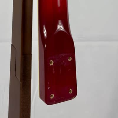 Epiphone EA-250 Riviera Electric Guitar MIJ Japan *Warped* 1970’s - Red / Cherry image 16