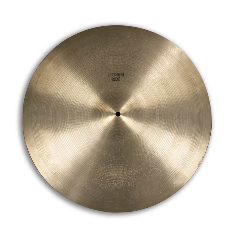 A. Zildjian 20" Hollow Logo Medium Ride Cymbal 1978 - 1982 image 1
