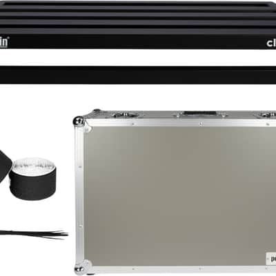 Pedaltrain Classic 3 Pedalboard, 24" x 16" w/ Tour Case, Black image 1