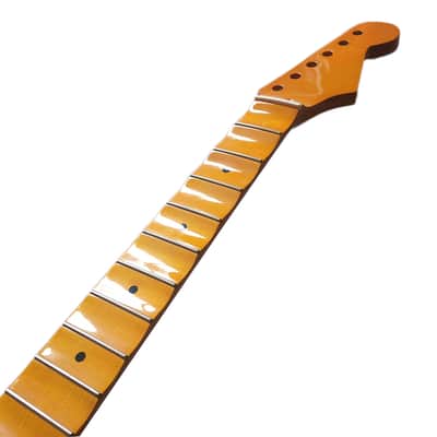 Full Scalloped Maple Guitar Neck,22-Fret image 4