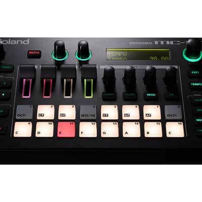 Roland MC-101 4-Track Compact Groovebox Music Production Workstation image 2