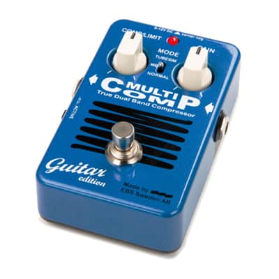EBS MultiComp Guitar Edition True Dual Band Compressor Pedal | Reverb