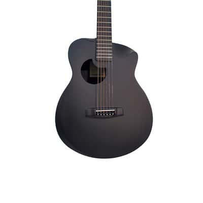Journey Instruments RoadTrip RT661M Black Carbon Fiber Travel Guitar (B-Stock) image 4