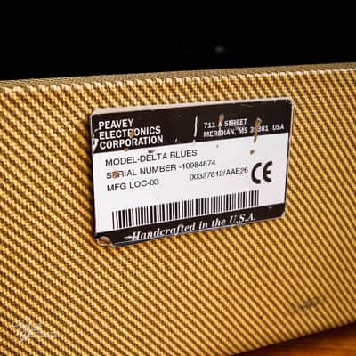 Peavey Delta Blues 30w 1x15" Guitar Combo Amp image 4
