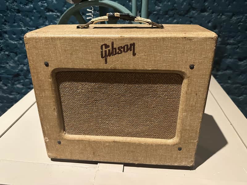 Gibson GA-5 Les Paul Junior Amp 1955 - Tan Tolex image 1