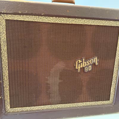 Gibson GA-90P Vintage Tube Combo Amp + Custom Flight Case image 2