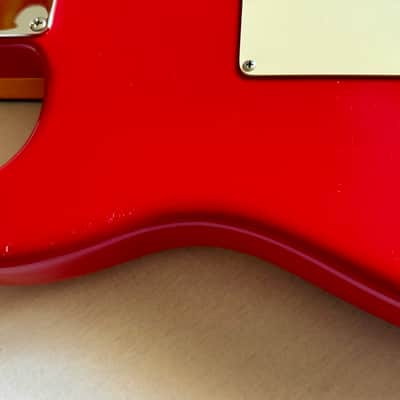 Fender Stratocaster Mark Knopfler Signature 2003 - Hot Rot Red image 8