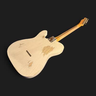 Fender Custom Shop '57 Telecaster Heavy Relic - Lightweight Ash - Josefina HW - 3,25kg 2022 - White Blonde image 7