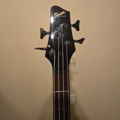 Squier MB-4 Skull Electric Bass Guitar image 14