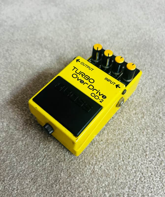 Boss OD-2 Turbo Overdrive | Reverb
