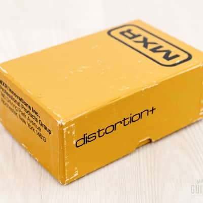 1981 MXR Distortion Plus + Block Logo Vintage Distortion Guitar Effects Pedal w/ Box, Manual image 14
