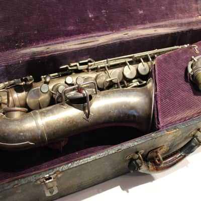 Cleveland Musical Instruments Vintage Silver Plated Model American Standard Alto Saxophone image 1