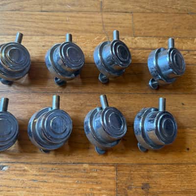 8 pack Vintage DW / Camco Collectors Turrent 80's 90' Style drum lugs image 3