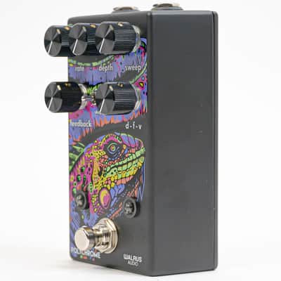 Walrus Audio Polychrome Flanger Analog Flanger / Vibrato Effects Pedal image 4