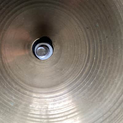 Unstamped Vintage 20" Zildjian ride (Assumed to be vintage Avedis) image 10