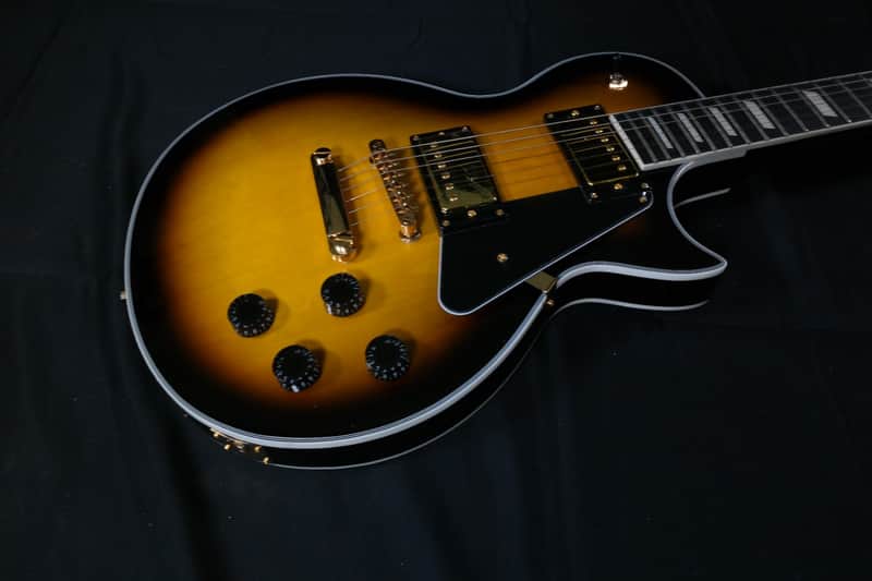 Stagg L400-TS Rock L Electric Guitar Gold Hardware Tobaccoburst image 1
