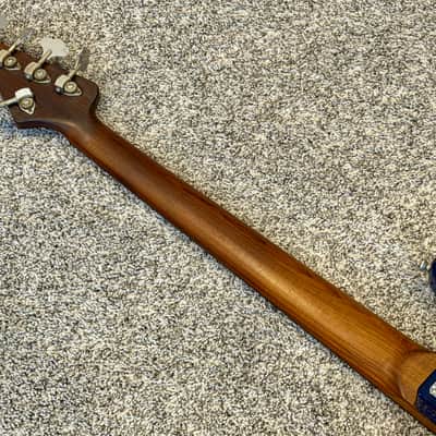 2025 Bluesman Vintage 2T5 5-string Bass Guitar - Translucent Cobalt Blue | 8.9lb image 11
