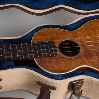 C. F. Martin  Style 2-K Concert Ukulele (2014), ser. #1819492, two-tone fabric hard shell case. image 15