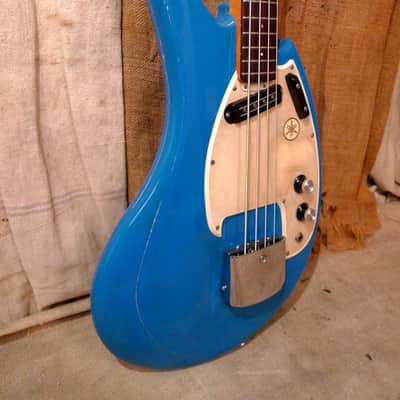 Yamaha SB1-C Flying Banana 1960's Blue image 6
