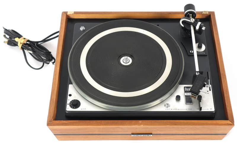 Vintage United Audio Dual 1228 Turntable Record Player image 1