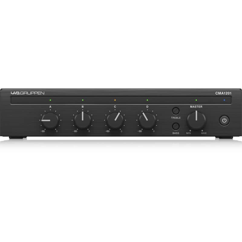 Lab Gruppen CMA1201 120W Commercial Mixer Amplifier with 4 Inputs image 1