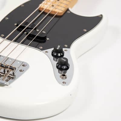 Squier Mustang Bass Owned by Travis Barker image 9