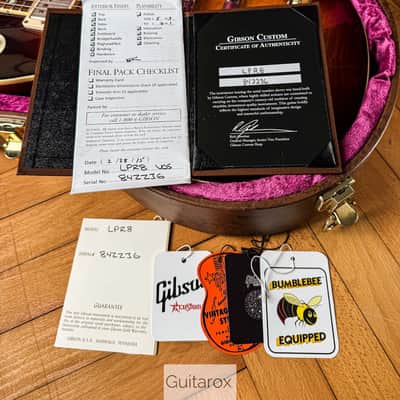 2015 Gibson 58 Les Paul VOS Sunburst image 17