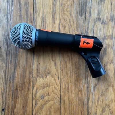 Shure SM58 Handheld Cardioid Dynamic Microphone 1984 - Present - Black image 1