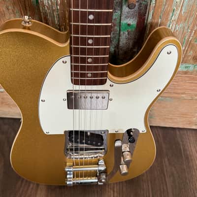 Squier Classic Vibe '60s Telecaster Custom SH Bigsby 2025 - Aztec Gold image 4