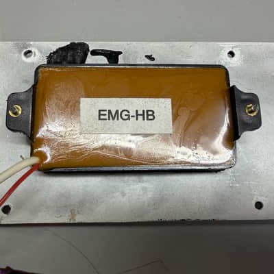 EMG H-B Active Humbucker Sized Single Coil 2010s - Black image 5