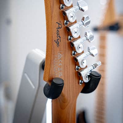 Ibanez MM1-TAB Martin Miller Signature with Roasted Maple Neck 2010s - Transparent Aqua Blue image 7